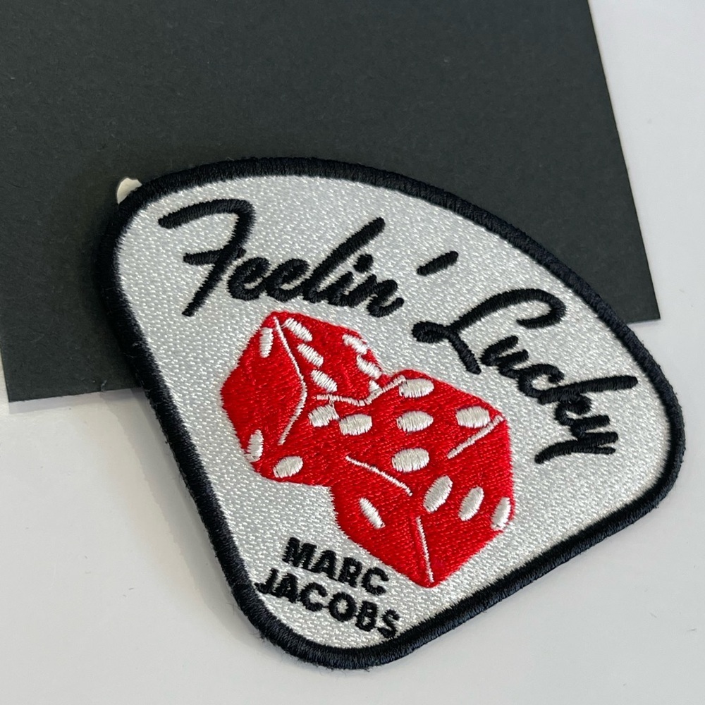 (new+tag) Marc Jacobs patch 3.25” x 2.5” for hats, jeans, bags, jackets, shirts